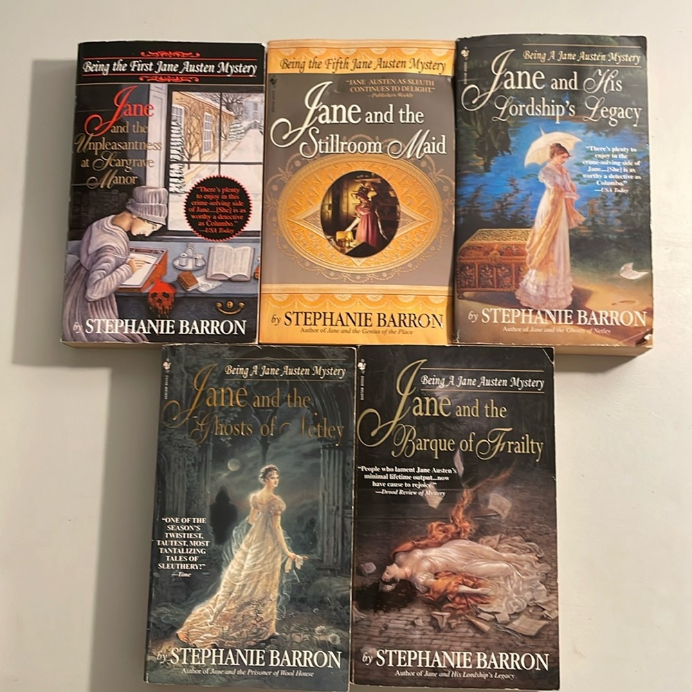 NOT ELIGIBLE FOR BUNDLE SALE/DEAL  5-Book Bundle Jane Austen Mysteries S…No